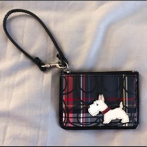 LIMITED EDITION Coach Leather Wristlet